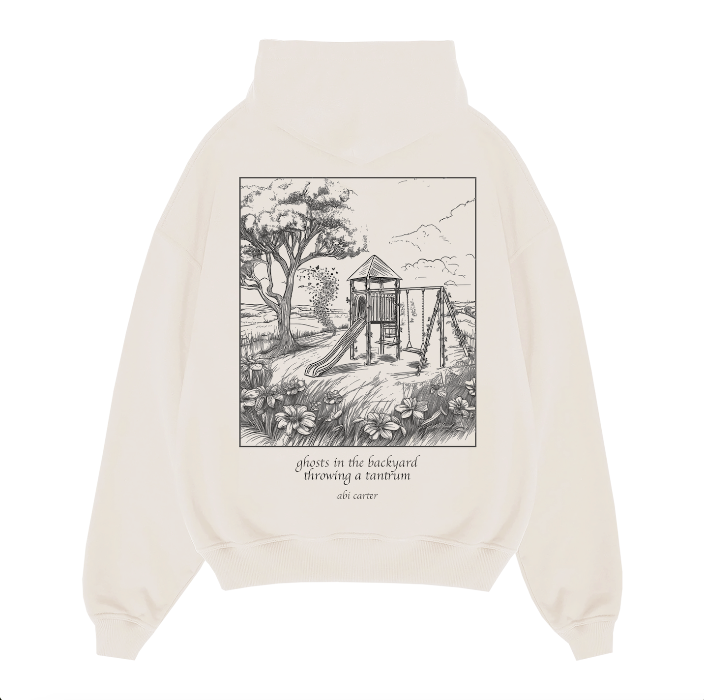 Ghosts in the Backyard hoodie