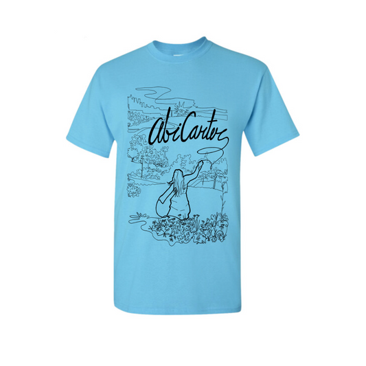 Abi Signature Tee (Blue)